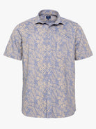 Camisa Regular Fit Linho Azul Mr. Blue