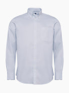 Regular Fit Dobby Blue Mr. Blue Shirt
