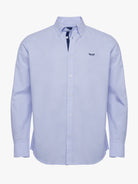 Mr. Blue Regular Fit Oxford Blue Shirt
