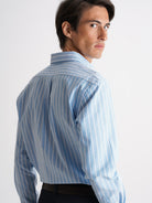 Mr. Blue Regular Fit Oxford Blue Shirt