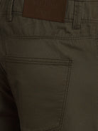 Calças Chinos Slim Fit Twill Verdes Mr. Blue