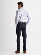Mr. Blue Regular Fit Oxford Blue Shirt