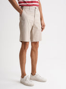 Regular Fit Beige Mr. Blue Shorts