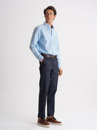 Mr. Blue Regular Fit Oxford Blue Shirt